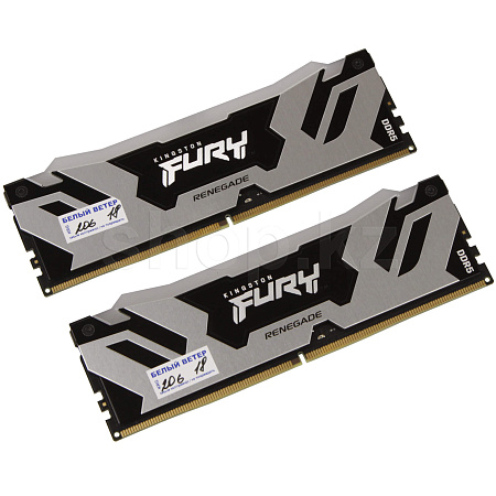DDR-5 DIMM 32 GB 6000 MHz Kingston Fury Renegade RGB, 2x 16 GB Kit, BOX (KF560C32RSAK2-32)