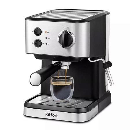 Кофеварка Kitfort КТ-7138, Black