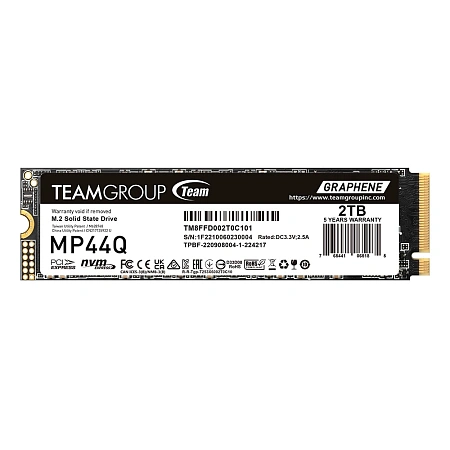 SSD накопитель 2 TB Team Group MP44Q, M.2, PCIe 4.0