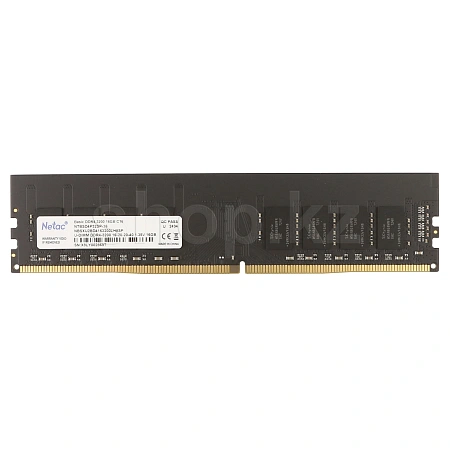 DDR-4 DIMM 16 GB 3200 MHz Netac Basic, BOX (NTBSD4P32SP-16)