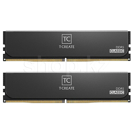 DDR-5 DIMM 64 GB 6400 MHz Team Group Classic, 2x 32 GB Kit, BOX (CTCCD564G6400HC52DC01)