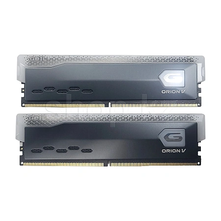 DDR-5 DIMM 32 GB 5600 MHz Geil Orion V RGB, 2x16 GB Kit, Titanium Grey, BOX (GVSG532GB5600C38ADC)
