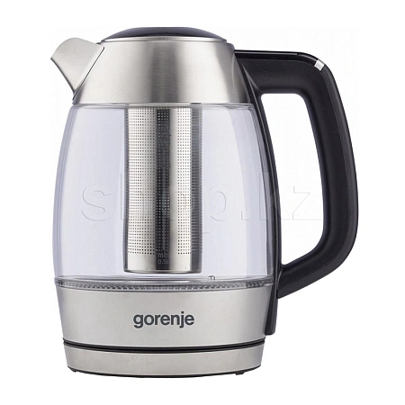 Чайник Gorenje K17TRGT, Black-Silver