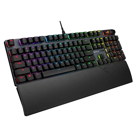 Клавиатура ASUS XA14 ROG Strix Scope II X, NX Snow V2 Switch, Black, USB