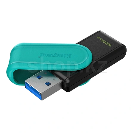 USB 128 GB Kingston DataTraveler Exodia S, USB 3.2, Turquoise флешкасы