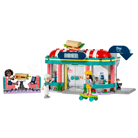 Конструктор Lego, Friends: Закусочная в центре Хартлейк Сити