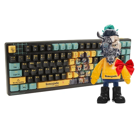 Клавиатура A4Tech Bloody AT98 Renegade, Black Midnight, USB