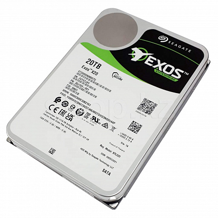 ᐈ Жесткий диск HDD 20 TB Seagate Exos X20 (ST20000NM007D), 3.5", 256 MB ...