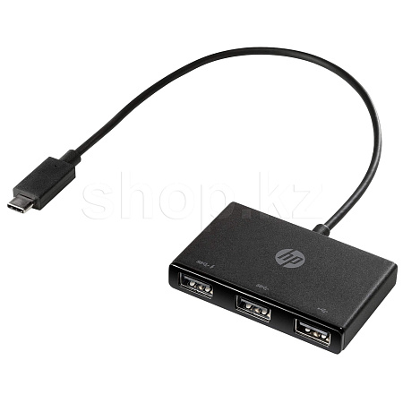 USB HUB 3-port USB 3.0 HP Z6A00AA, Black