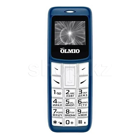 Мобильный телефон Olmio A02, Blue-White