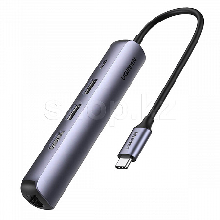 USB Type-C Multi Function 5in1, Ugreen CM418, RTL ауыстырғышы