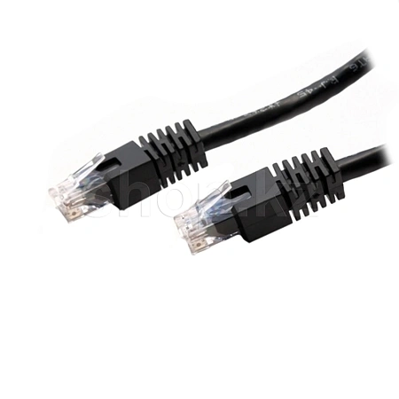 Patch cord RJ-45 6 cat SHIP, UTP, 1m, OEM, Black