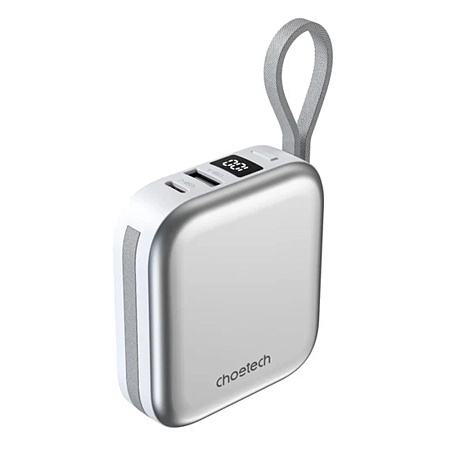 Choetech B697C-WHSL, 10000 mAh, White ұялы батареясы