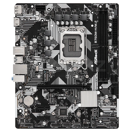 ASRock B760M-H/M.2, LGA1700 жүйелік тақтасы