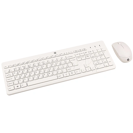HP 230, White, USB (3L1F0AA#B15 KZHT) пернетақтасы + тінтуір