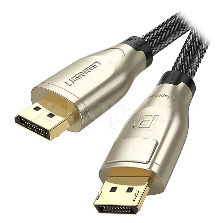 DisplayPort Ugreen DP112, 2m., m-m, Black кәбілі