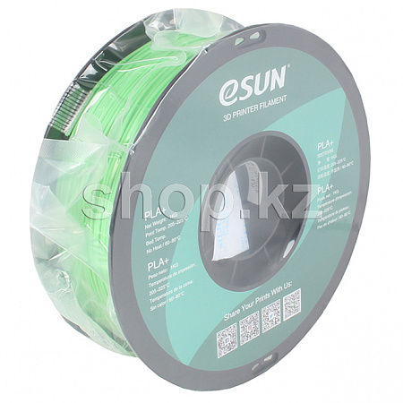 Картридж eSUN 3D Filament PLA+, 1.75 мм, Peak Green