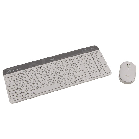 Клавиатура Logitech MK470, White, USB + мышь