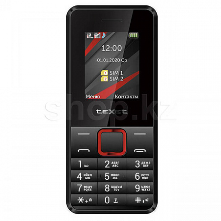 TeXet TM-207, Black-Red ұялы телефоны