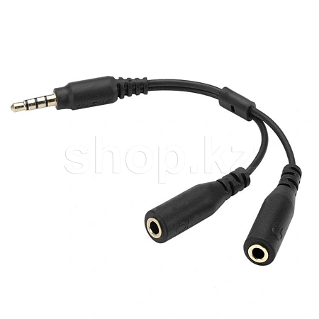 Разветвитель аудио Takstar C2-1, 0.15m, Black, RTL