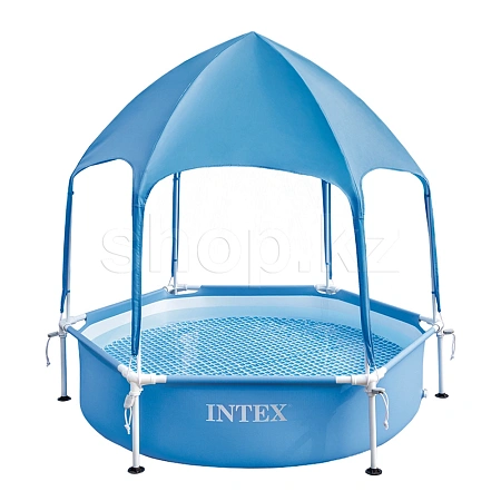 Бассейн каркасный детский INTEX Canopy Metal Frame 28209NP
