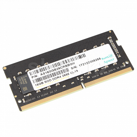 SO-DIMM 16GB DDR4 PC21300/2666MHz Apacer, BOX (ES.16G2V.PRH)