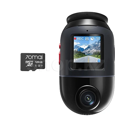 70mai Dash Cam 4K Omni X800, Black автокөлік видеорегистраторы