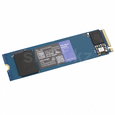 SSD 250 GB Western Digital Blue SN570, M.2, PCIe 3.0