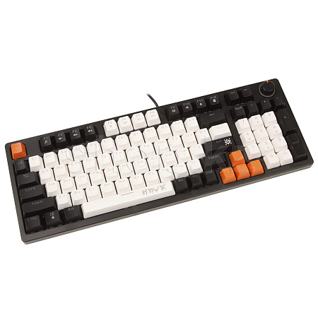 Defender Hawk GK-418, Black, USB, OUTEMU Red пернетақтасы