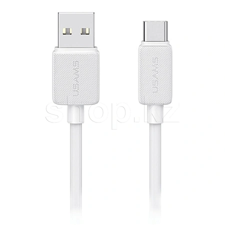 Кабель интерфейсный для USB Type-C Usams SJ-688, 1m, White