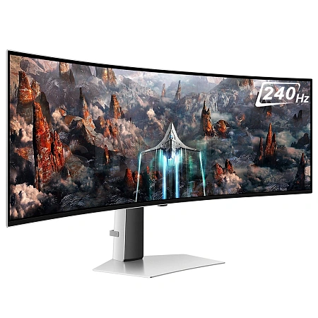 Монитор 49" Samsung Odyssey G9, Silver