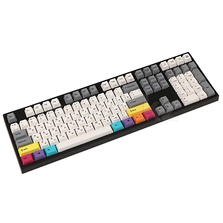 Varmilo CMYK VPT108, Cherry MX Red, Black, USB пернетақтасы