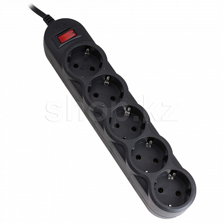 Сетевой фильтр Sven SF-05L, 5 розеток, 1.8м, Black