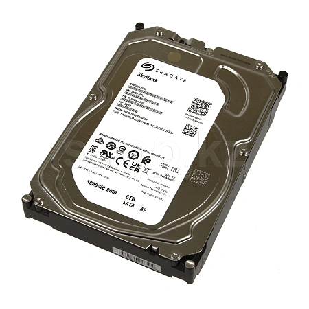 Жесткий диск HDD 6 TB Seagate SkyHawk (ST6000VX008), 3.5", 256 MB, SATA III