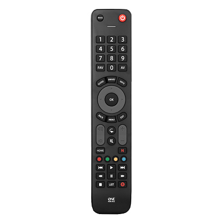 One For All URC4911 ТВ үшін қашықтан басқару пульті
