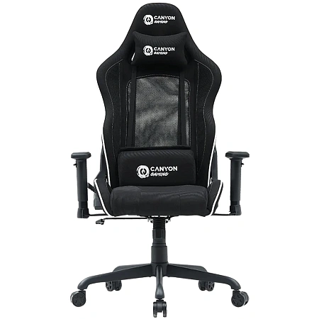 Кресло игровое компьютерное Canyon CNE-MCCH01, Black-White
