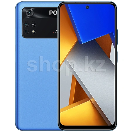 POCO M4 Pro, 128 GB, Cool Blue (2201117PG) смартфоны