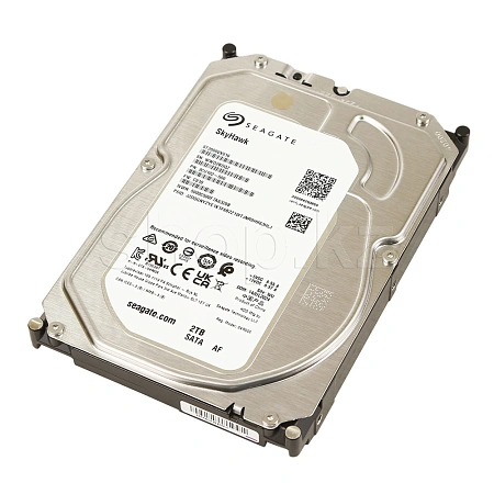 Жесткий диск HDD 2 TB Seagate SkyHawk (ST2000VX016), 3.5", 256MB, SATA III
