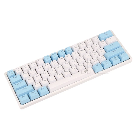 Defender Amox GK-585, OUTEMU Brown, White-Blue, USB пернетақтасы