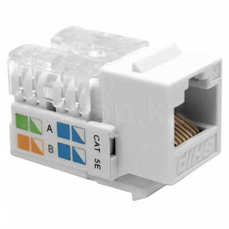SHIP M245, Cat.5e, RJ-45, UTP, White розеткаға арналған модуль