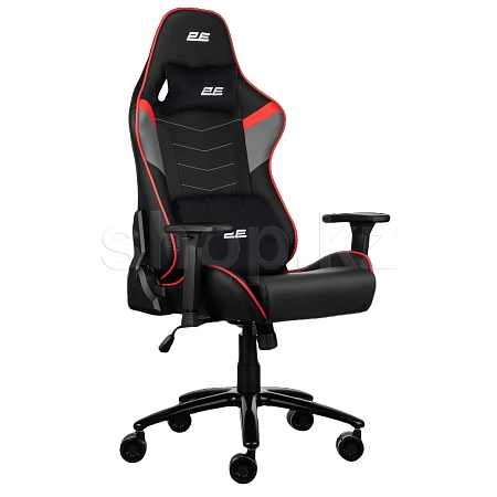 Кресло игровое компьютерное 2E Gaming Bushido II, Black-Red