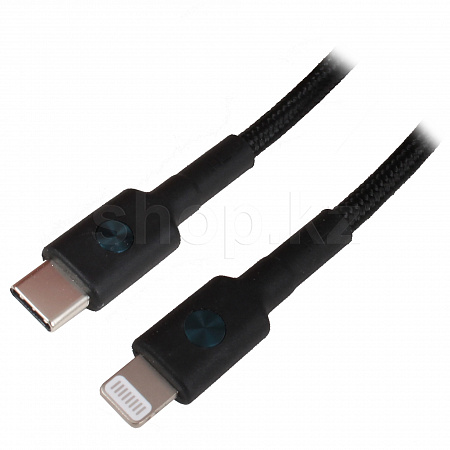 Apple Lightning Xiaomi ZMI AL872, 0.3m, Black интерфейс кабелі