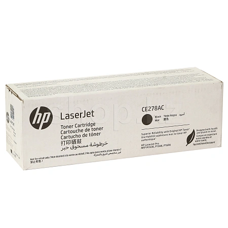 Картридж HP CE278AC, Black