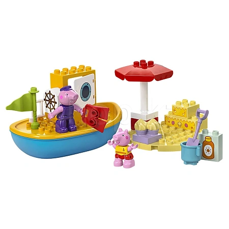 Lego, Duplo конструкторы: Peppa Pig-тің қайықпен саяхаты