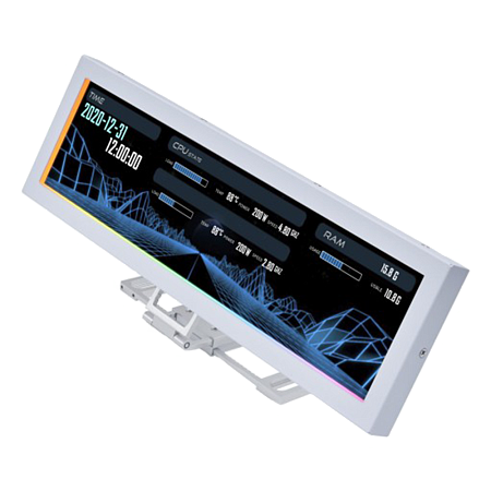 LCD Lian Li 8.8" Universal Screen (US88v1), White панель