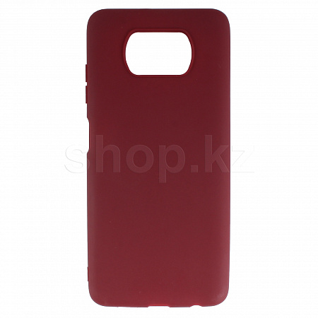 Чехол для Poco X3 Pro, X-Game, XG-PR36, Burgundy