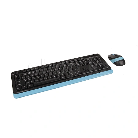 Клавиатура A4Tech Fstyler FG1010S, Blue, USB + мышь