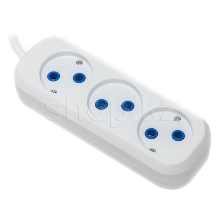 SVC XP3S-50M, 3 розетки, 5м, White ұзартқышы