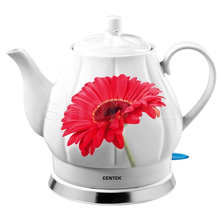 Чайник Centek CT-0062, White-Red