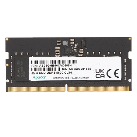 SO-DIMM 8GB DDR5 PC44800/5600MHz Apacer, BOX (FS.08G2C.RKH)